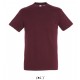 Tee-shirt SOL'S REGENT, Couleur : Bordeaux, Taille : XS