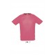 Tee shirt SOL'S SPORTY, Couleur : Corail Fluo, Taille : XS
