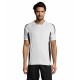 Tee Shirt SOL'S MARACANA 2 SSL, Couleur : Blanc / Noir, Taille : S