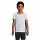 Tee Shirt SOL'S CLASSICO Enfant, Couleur : Blanc / Noir, Taille : 6 Ans