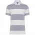 Oxford Grey / White Stripes
