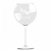 Verre à vin Publicitaire Transparent "Pool Party" Incassable en Tritan – 50 cl