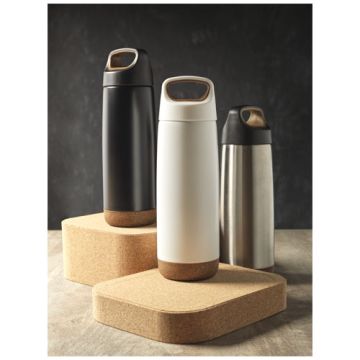 Bouteille de Sport Publicitaire 600  ml avec isolation par le vide et Couche de Cuivre Valhalla