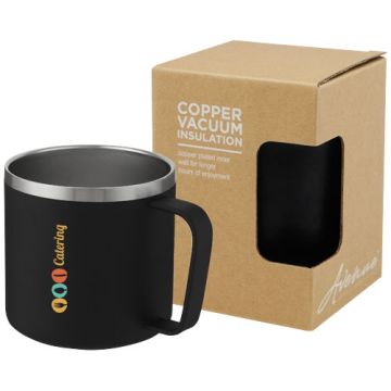 Mug publicitaire isotherme Nordre 350 ml avec couche de cuivre
