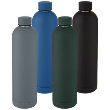 Gourde Publicitaire isotherme Spring de 1 L avec isolation par le vide