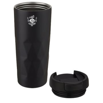 Gobelet publicitaire anti-fuite 450 ml avec isolation par le vide