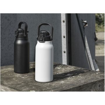 Bouteille isotherme sous vide publicitaire de 1,6 L en cuivre et acier inoxydable recyclé