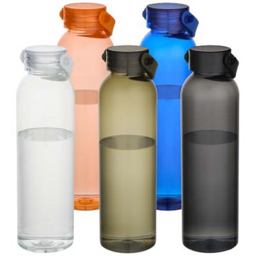 Bouteille d'eau personnalisable de 630 ml en plastique recyclé certifié RCS - Alti