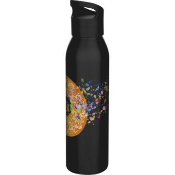 Bouteille d’eau publicitaire Sky de 650 ml en acier inoxydable recyclé à simple paroi