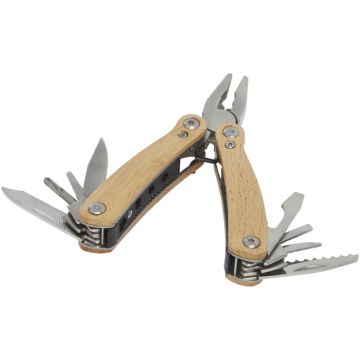 Outil 12 fonctions publicitaire taille moyenne en bois