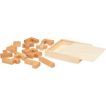 Puzzle publicitaire en bois