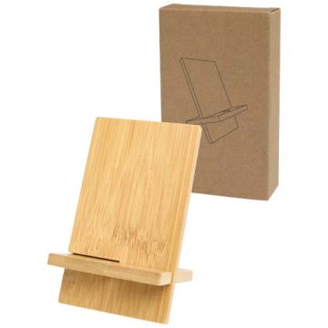 Support téléphone amovible en bambou