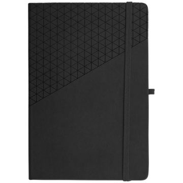 Carnet A5 personnalisable Theta noir
