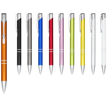 Stylo-bille anodisé Moneta personnalisable