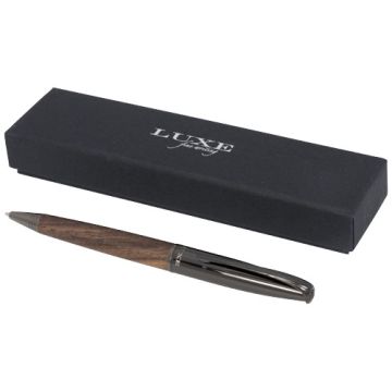 Stylo à bille Loure avec corps en bois personnalisable