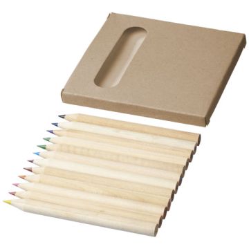 Set de coloriage personnalisable de 12 crayons