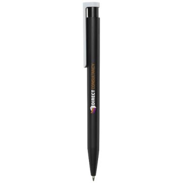Stylo publicitaire en plastique recyclé, encre bleue