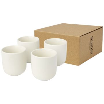 Tasse à espresso publicitaire de 90 ml à 4 pièces