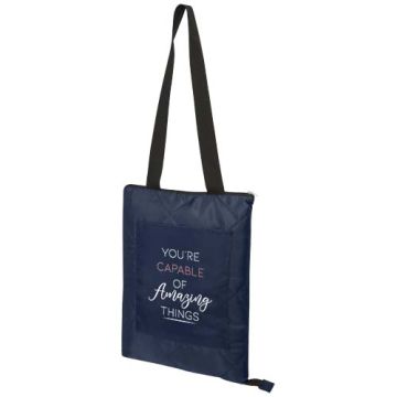 DESTOCKAGE - Nappe de pique-nique publicitaire en polyester recyclé Clary