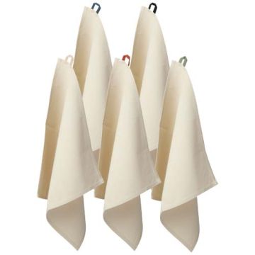 Torchon de cuisine personnalisable en coton recyclé 200 g/m²