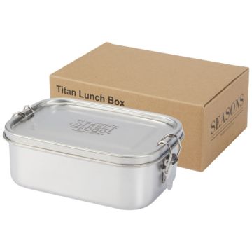 Boîte repas Titan personnalisable en acier inoxydable recyclé