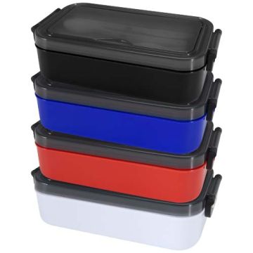 Lunch box publicitaire et ensemble de couverts Snappy 1 L
