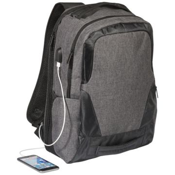 Sac à Dos pour Ordinateur 17 Pouces avec Port USB Publicitaire