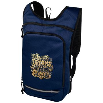 Sac à dos personnalisable RPET GRS de 6,5 L pour l'extérieur