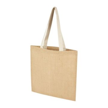 Sac shopping publicitaire Juta de 7 L en jute 300 g/m²