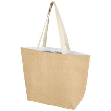 Sac shopping isotherme à personnaliser Juta de 12 L en jute 300 g/m²