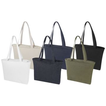 Sac shopping publicitaire recyclé 45 x 42 x 11 cm en 500 g/m² 