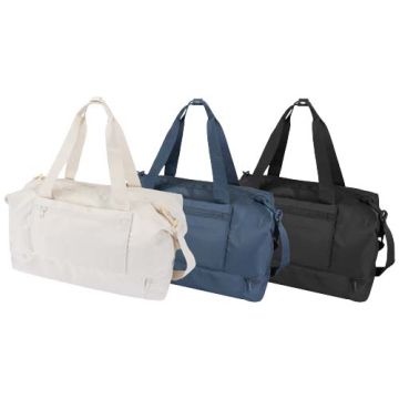 Sac de voyage publicitaire Trip Aware™ de 42 L en matériaux recyclés