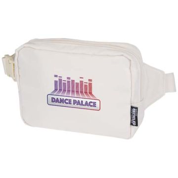 Sac bandoulière personnalisable de voyage Trip Aware™ de 1 L en matériaux recyclés