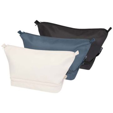 Sac de toilette de voyage pub Trip Aware™ de 6 L en matériaux recyclés