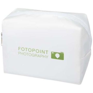 Petite trousse de toilette personnalisable Muse en RPET certifiée GRS