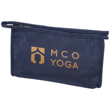 Trousse de toilette personnalisable en RPET certifiée GRS - Muse