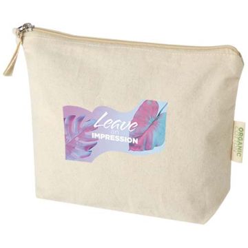 Trousse de toilette pub Odisha de 1 L bio certifiée OCS 180 g/m²