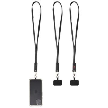 Tour de cou publicitaire pour smartphone synchronisation des données et câble 5 en 1 charge rapide 65 W