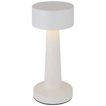 Lampe de table publicitaire rechargeable Aludra avec intensité réglable et 3 modes d'éclairage