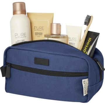 Pochette personnalisable accessoires de voyage Joey de 3,5 L en toile recyclée certifiée GRS