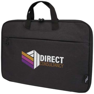 Sacoche publicitaire 2-en-1 pour ordinateur portable recyclé GRS de 3L