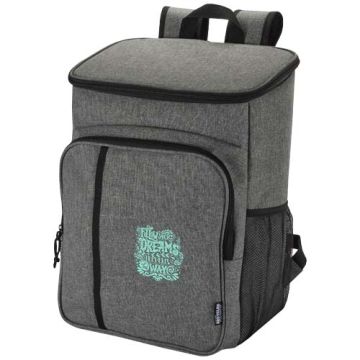 Sac à dos isotherme personnalisable 20 L Tundra recyclé et certifié GRS pour pique-nique avec ensemble de couverts
