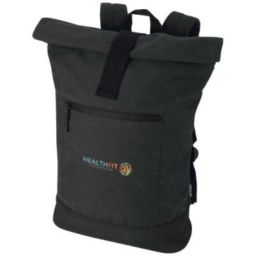 Sac à dos pub à fermeture enroulable Recanvas recyclé et certifié GRS de 14" et 16 L