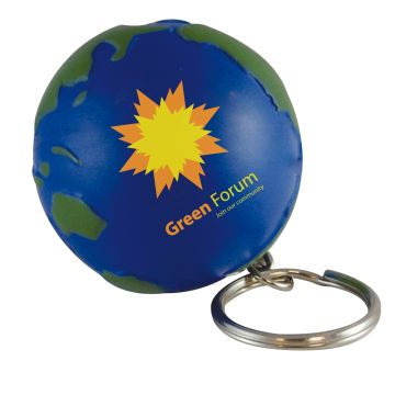 Anti stress à marquer Porte-clé globe