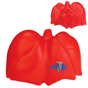 Anti-stress avec logo Poumon