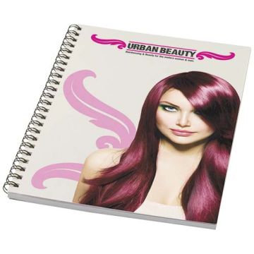 Carnet de notes spirales personnalisable Desk-Mate® A5 coloré