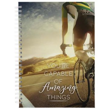 Agenda non daté personnalisable Desk-Mate® à couverture rigide A5