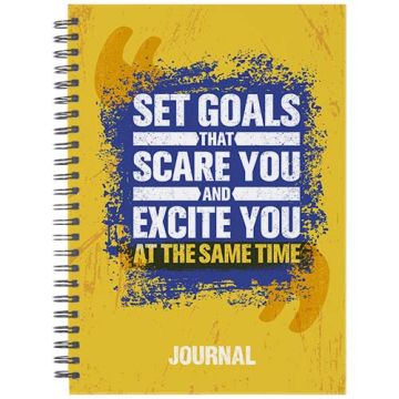 Journal personnalisable à couverture rigide Desk-Mate® A5