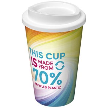 Gobelet à personnaliser avec isolation Brite-Americano® Eco de 350 ml