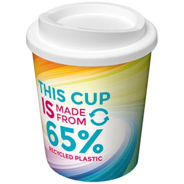 Gobelet publicitaire avec isolation Brite-Americano Espresso Eco de 250 ml